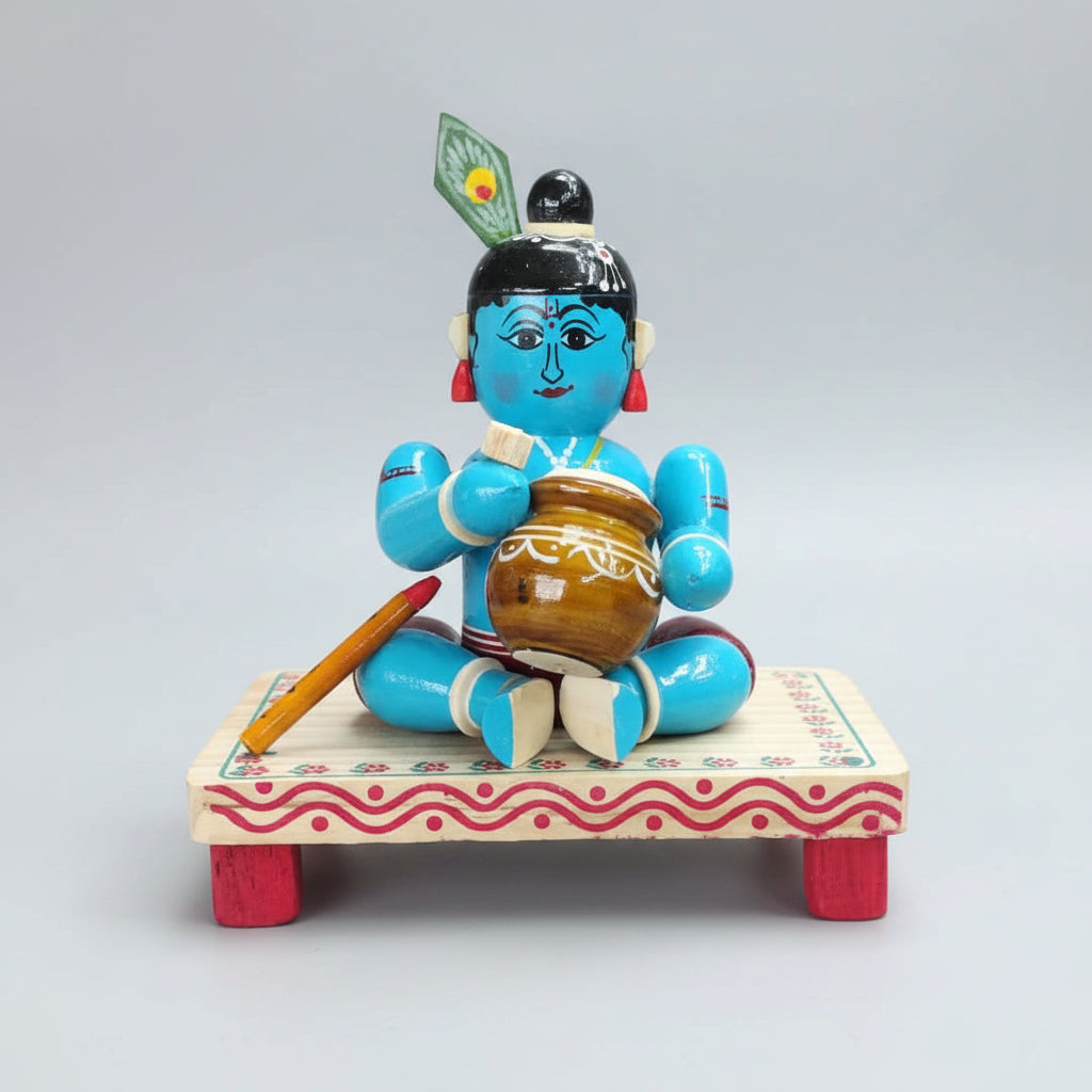 Hand Made Wooden, Natural Colored God Craft.